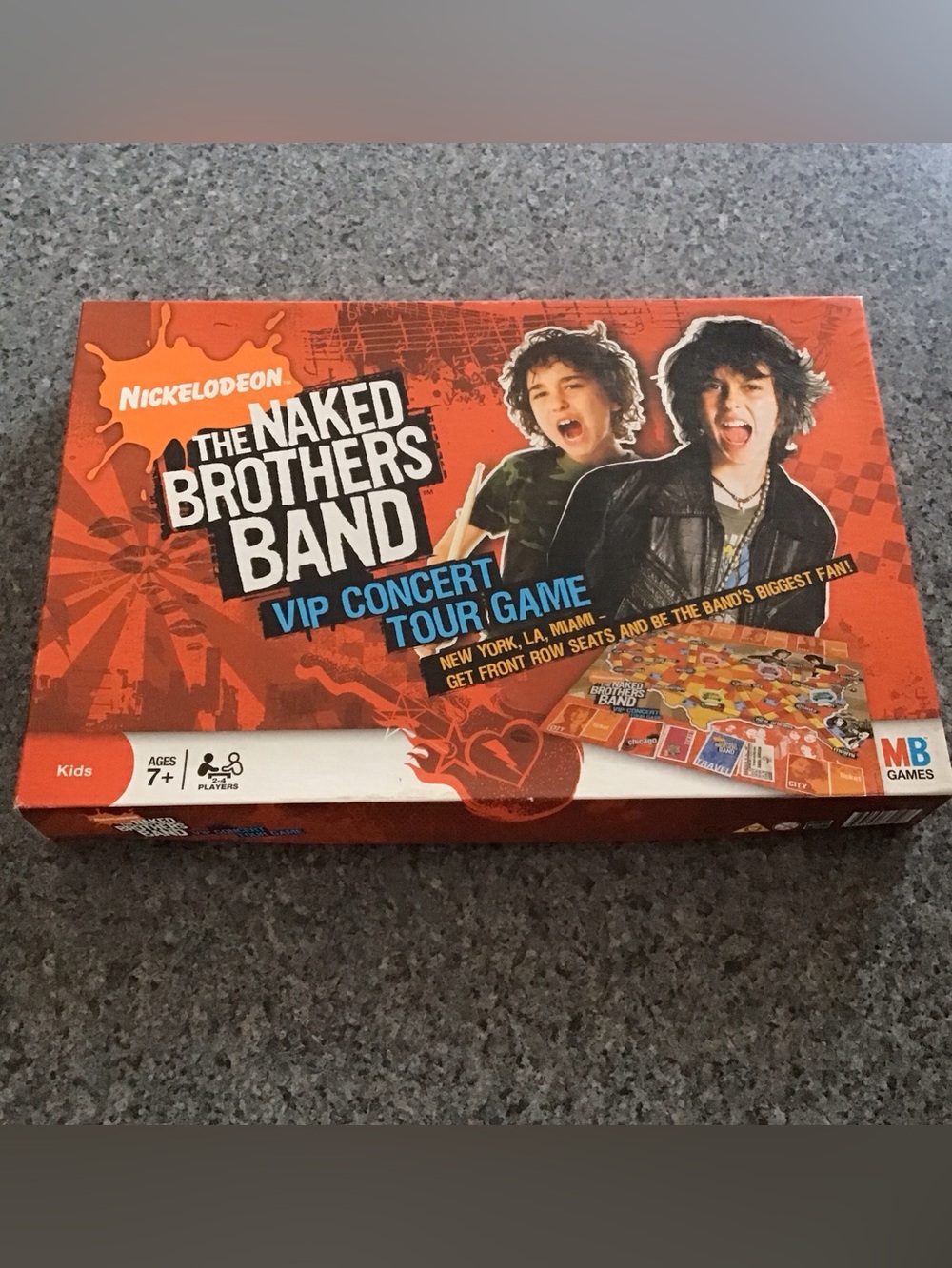Nickelodeon The Naked Brothers Band Board Gamefeaturing Nat and Alex Wolff Music